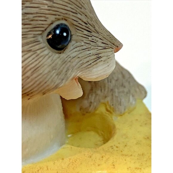 Charming Tails Fitz and Floyd Say Cheese Mouse Figurine 89/167 - Picture 10 of 12